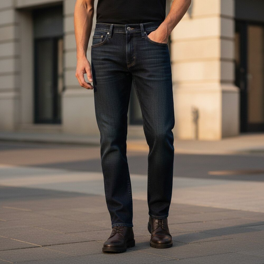 AG Graduate Tailored Leg Jeans Sailor Dark Indigo Denim NWT 32x34